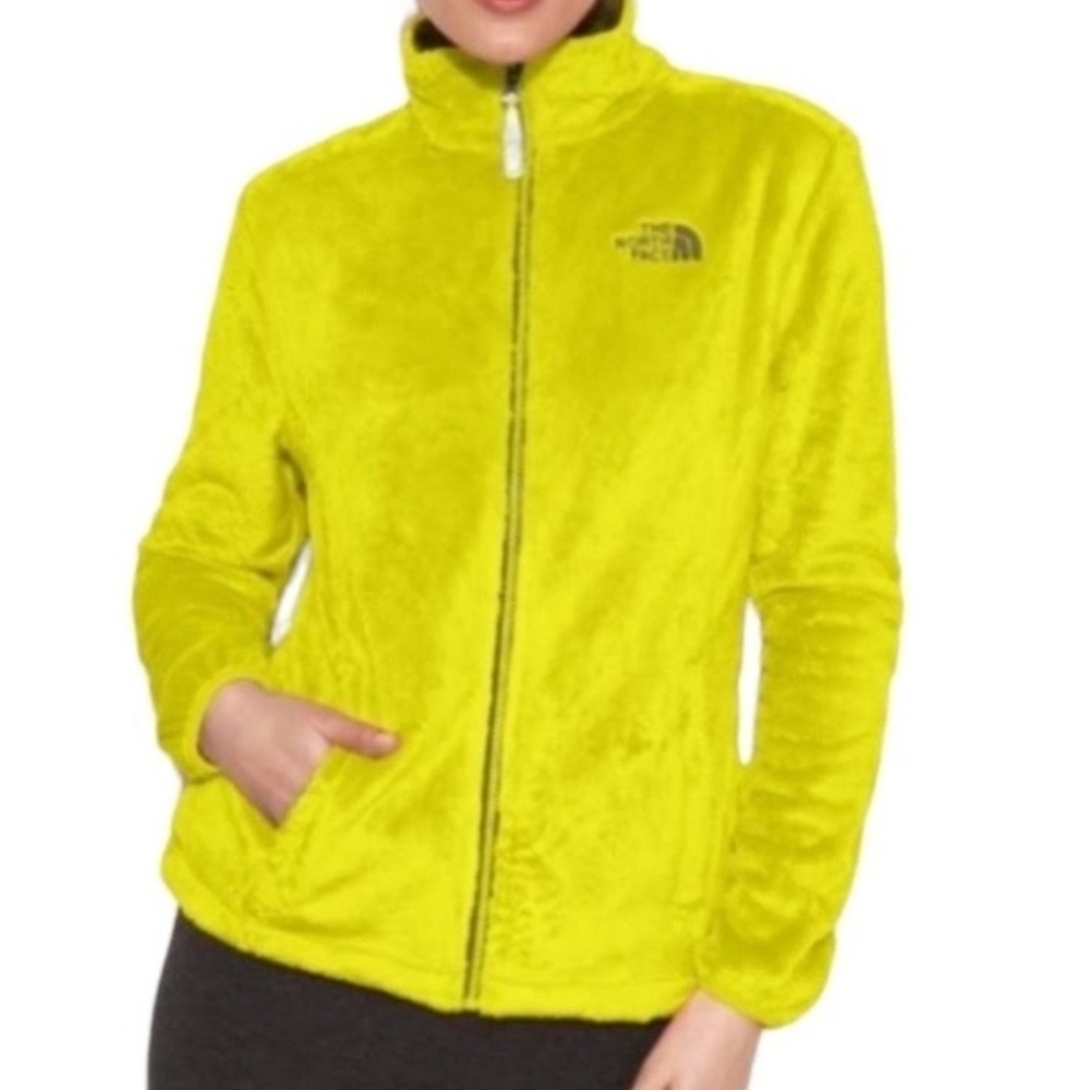 The North Face Women's Bright Yellow Teddy Jacket